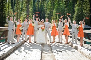 Orange and Gray Wedding Ideas | Orange Wedding Ideas | EventDazzle