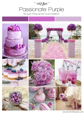 Passionate Purple Wedding Theme | Real Wedding Inspiration | EventDazzle