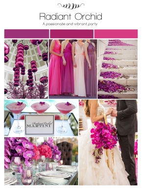 Radiant Orchid Wedding Inspiration | Event Dazzle | Purple Wedding Ideas